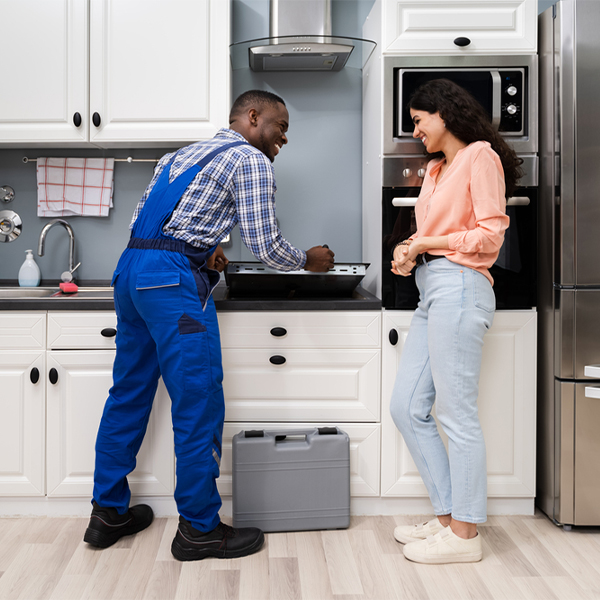 can you provide an estimate for cooktop repair before beginning any work in California